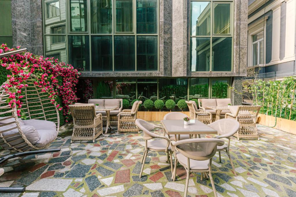 Zahrada ubytování Marble Hotel