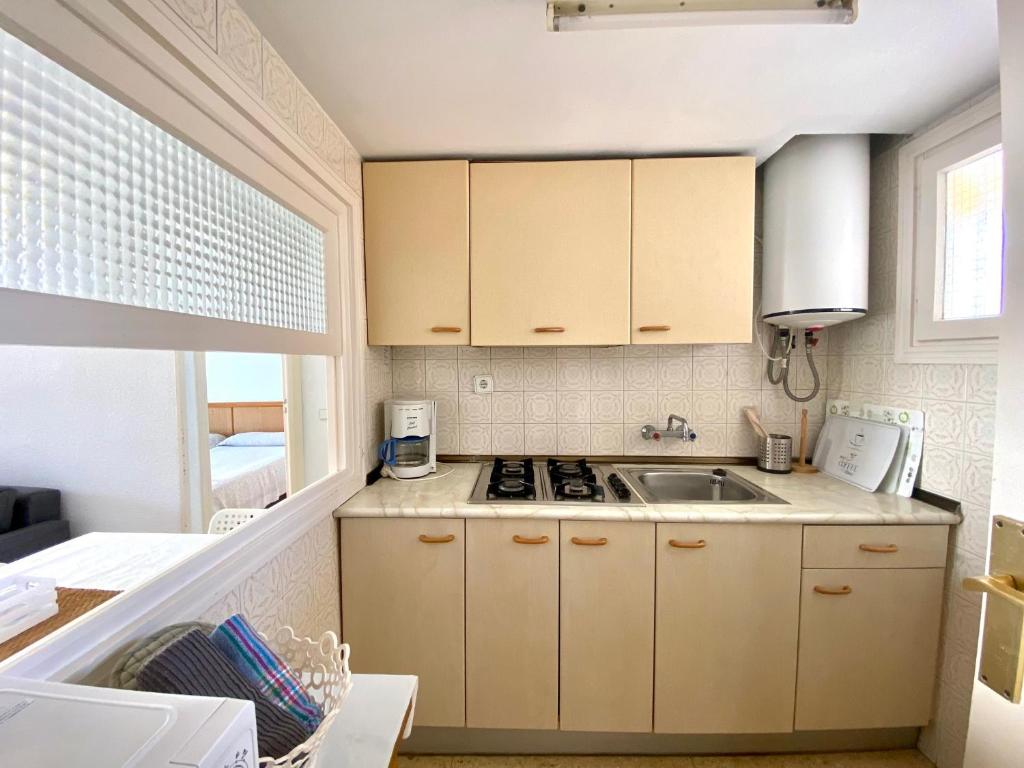 Kuchyň nebo kuchyňský kout v ubytování La Oca - Aloturin Benidorm