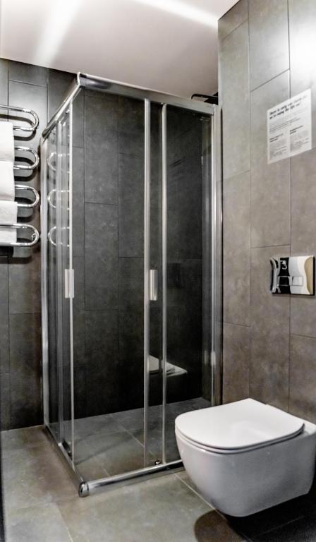 Łazienka w obiekcie Loop Hotel Vilnius