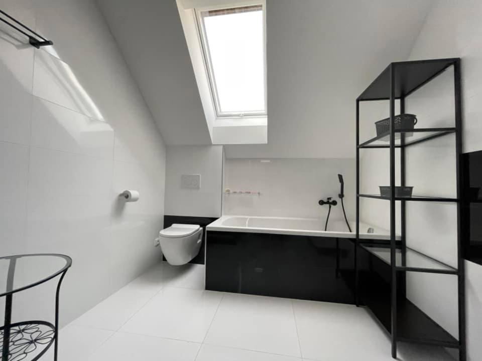 Koupelna v ubytování Apartmán Sadová