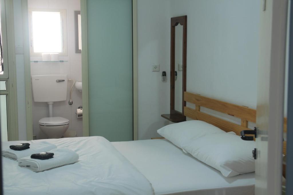 Bilik mandi di David Hostel