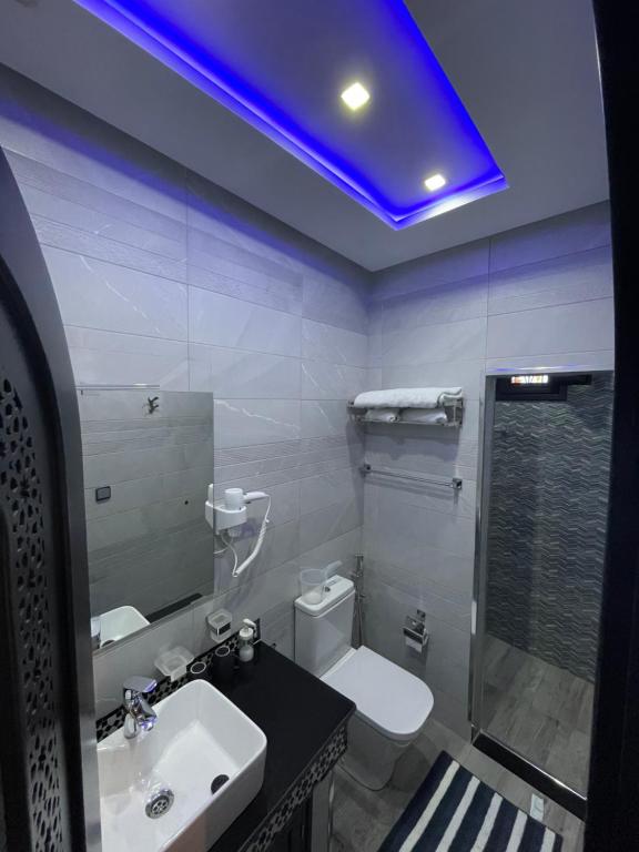 Koupelna v ubytování Riad El Palacio & Spa Chaouen