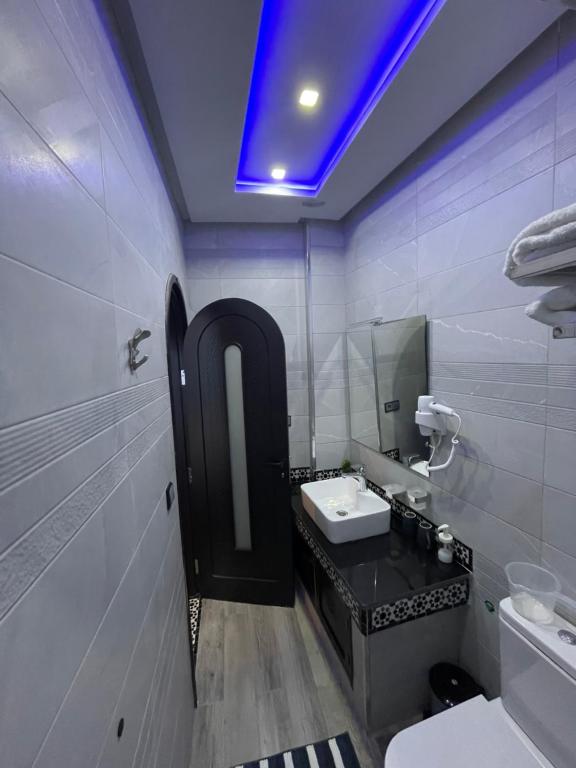 Koupelna v ubytování Riad El Palacio & Spa Chaouen