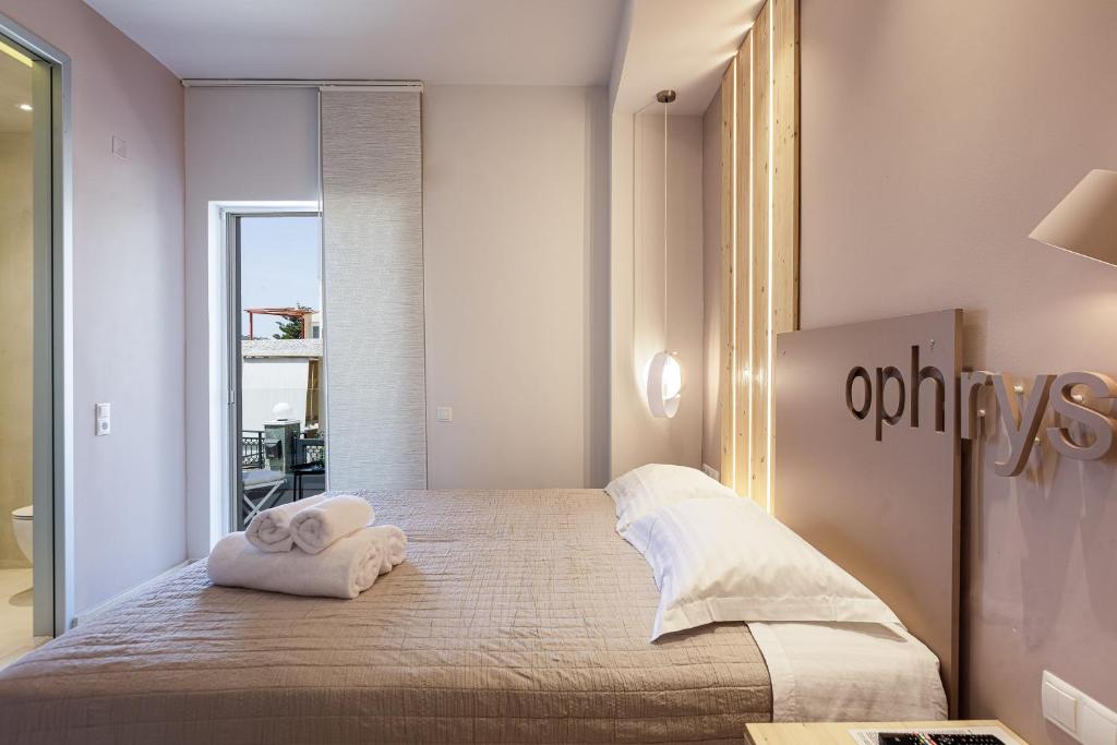 Postel nebo postele na pokoji v ubytování SpilGaia