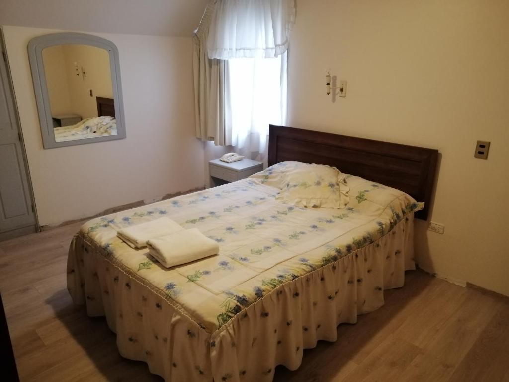 Postel nebo postele na pokoji v ubytování Hotel Cantamar