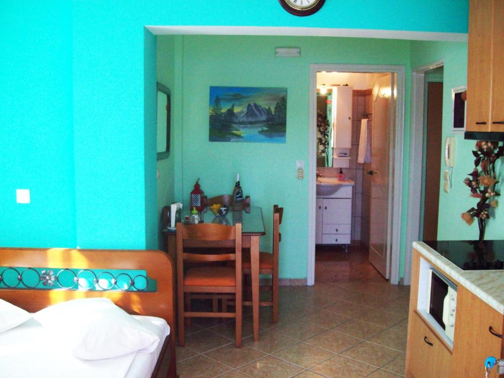 Postel nebo postele na pokoji v ubytování GARY APARTMENTS