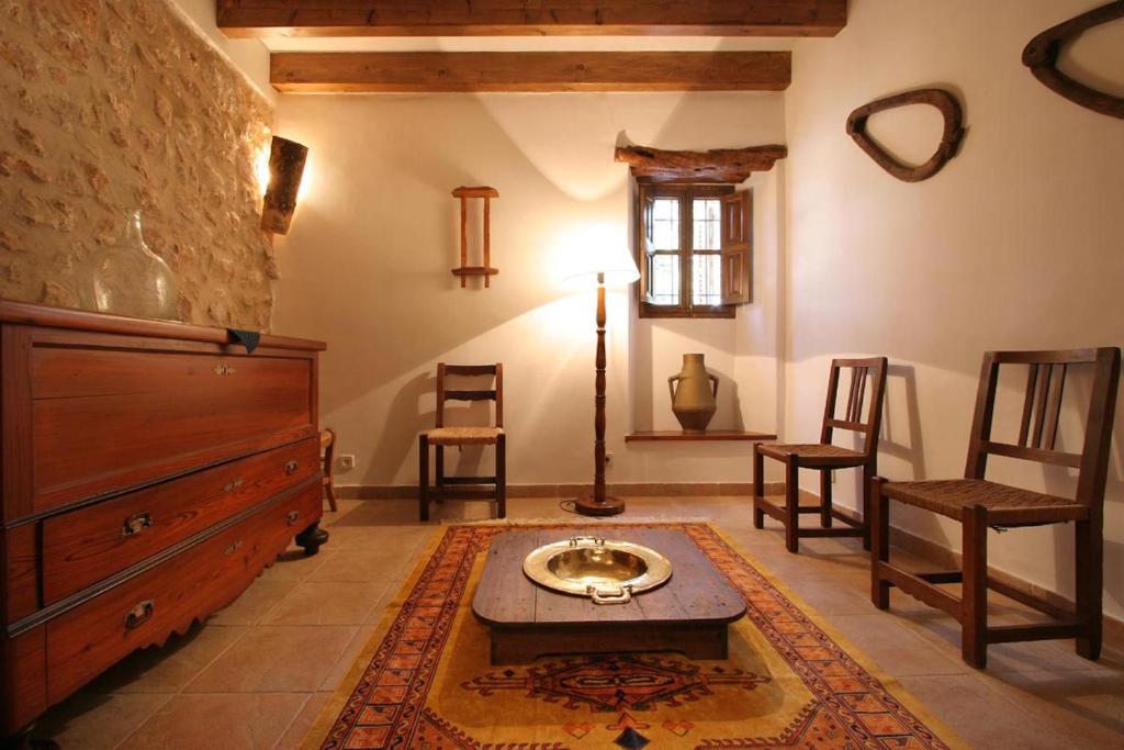 A seating area at Butxaco