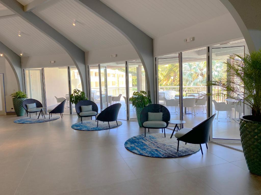 Posezení v ubytování Carina Bay Boutique All inclusive Resort & Casino