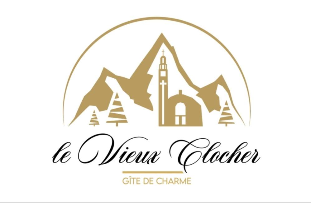 a logo for a gift be chaser at Le vieux clocher in Cilaos