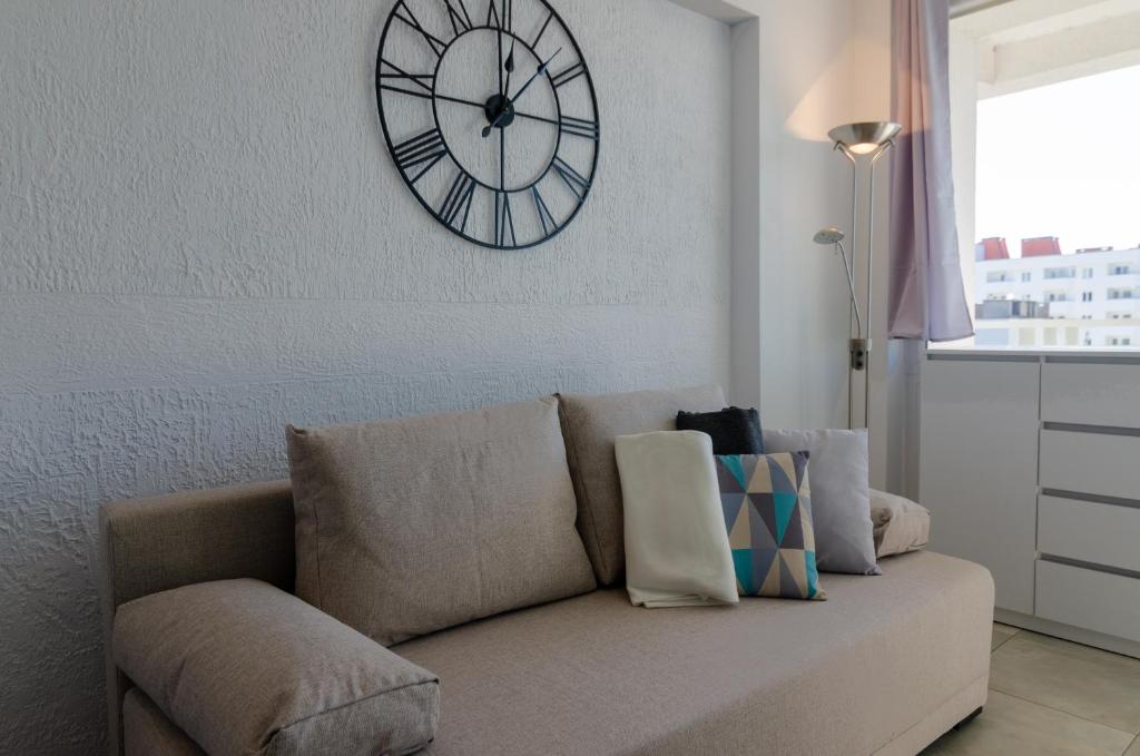 Posedenie v ubytovaní Holiday Home Slavia New 810 z widokiem na morze
