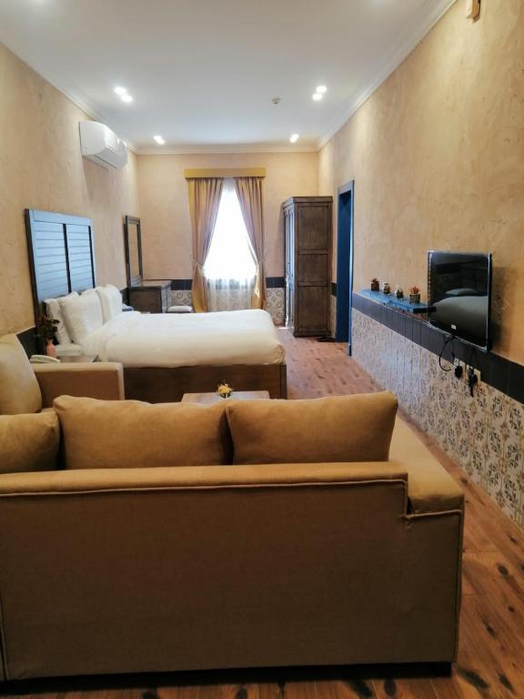 Posezení v ubytování سيبار للشقق المخدومة Sippar Serviced Apartments
