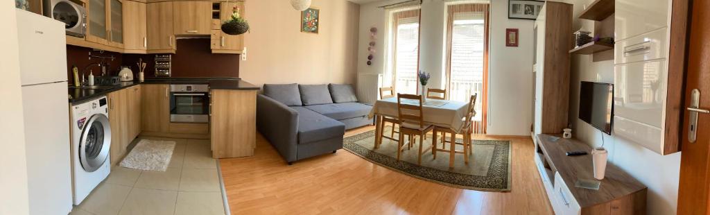 Kuchnia lub aneks kuchenny w obiekcie Germar Apartman