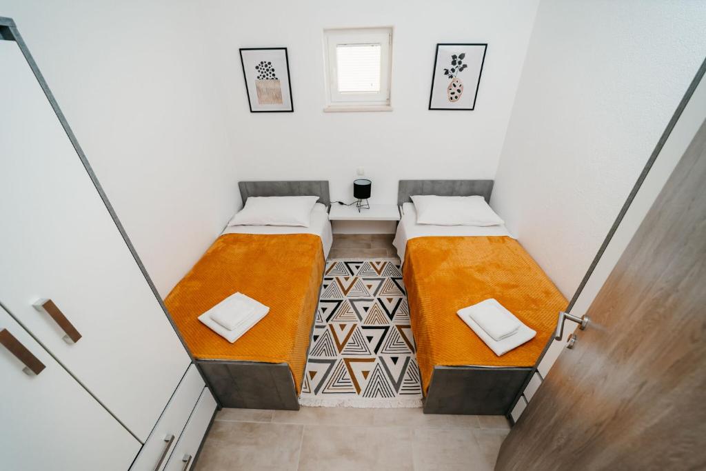 Posezení v ubytování Apartments Seka