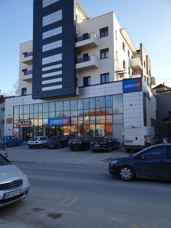 Budova, kde se apartmán nachází