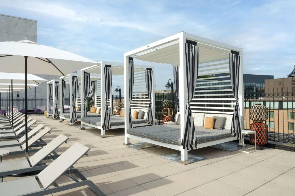 Balkón nebo terasa v ubytování YOTEL Washington DC