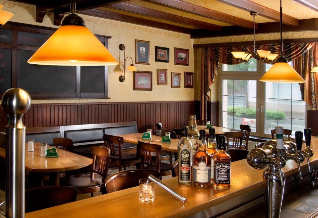 Nápoje v ubytování Hotel-Restaurant Dimmer - Mullerthal