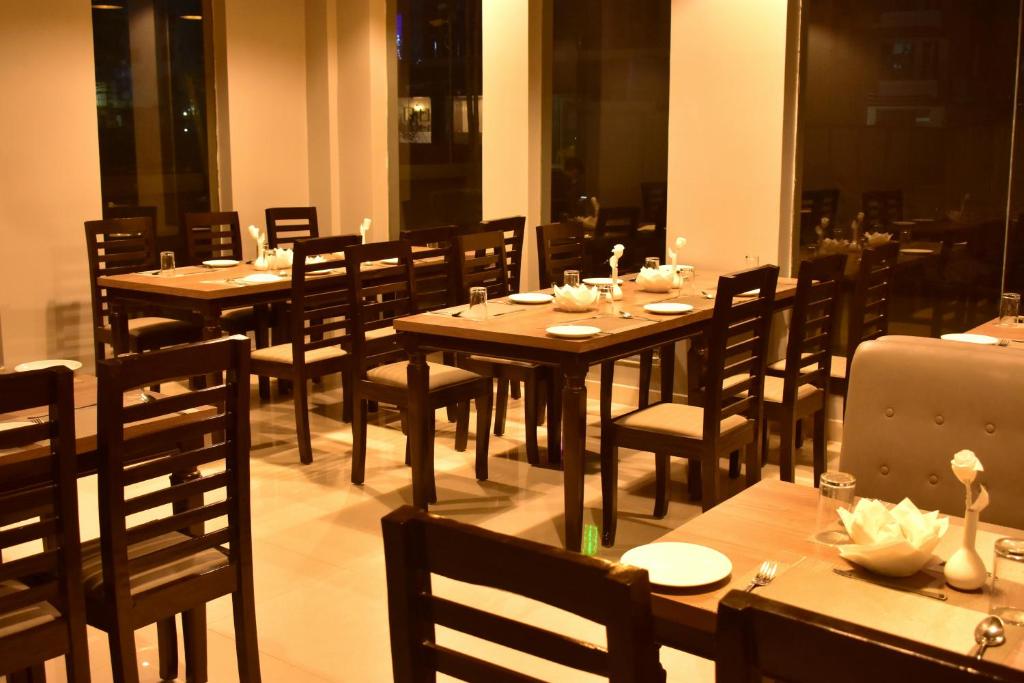 Restaurace v ubytování Hotel Ridley International