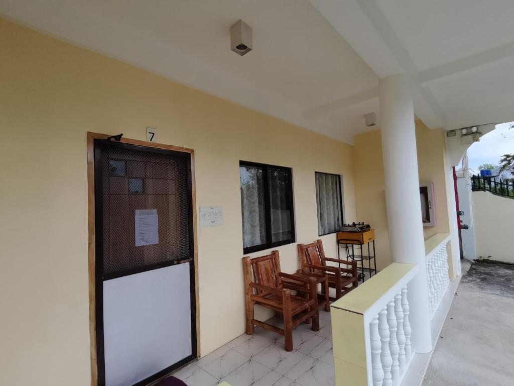Balkón nebo terasa v ubytování Nickles Park Resort