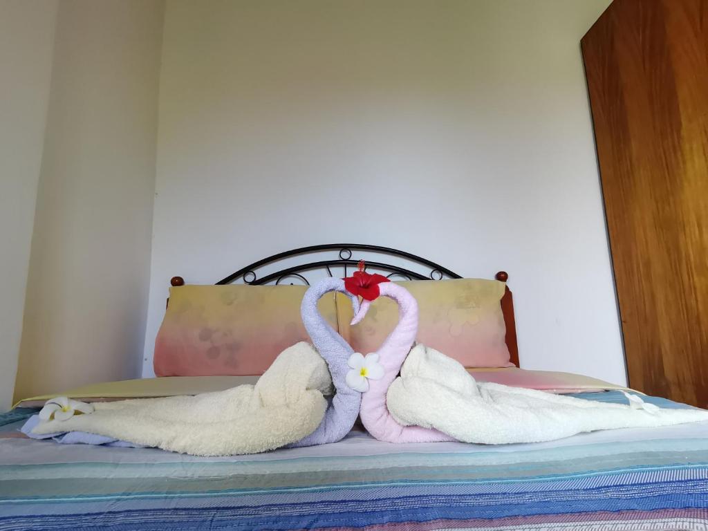 Postel nebo postele na pokoji v ubytování Nickles Park Resort