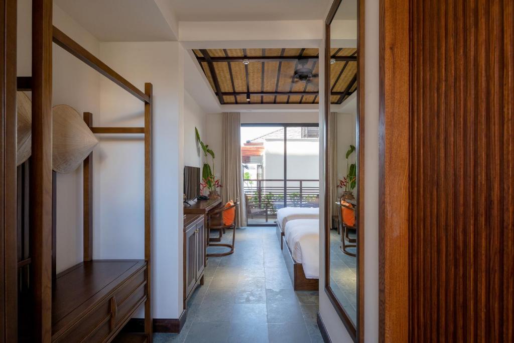 Phòng Deluxe 2 Giường đơn có Ban công