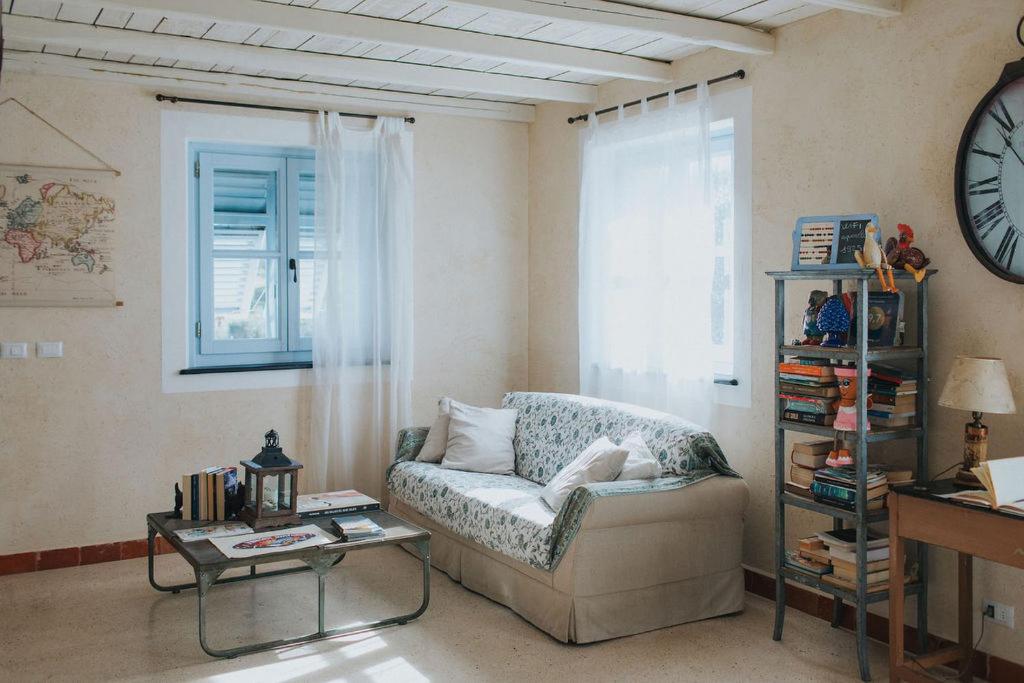 Posezení v ubytování Casa Aquarela