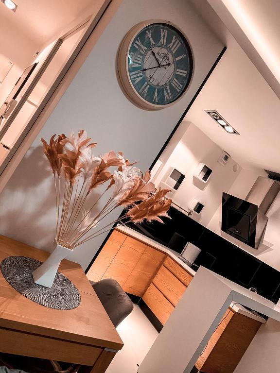 Kuchyňa alebo kuchynka v ubytovaní Apartament Solna 80 - Centrum Miasta z podziemnym garażem