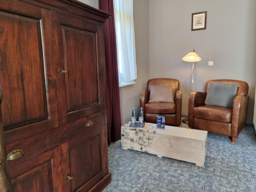 Posezení v ubytování Hotel Zur Luppbode