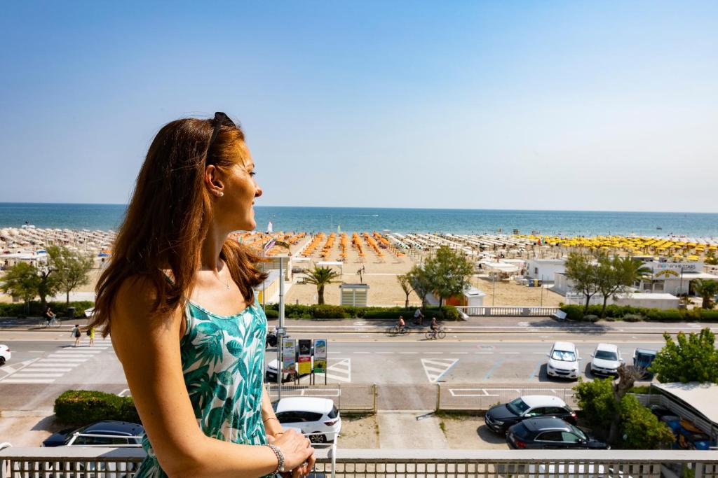 Nespecifikovaný výhled na moře nebo výhled na moře při pohledu z hotelu