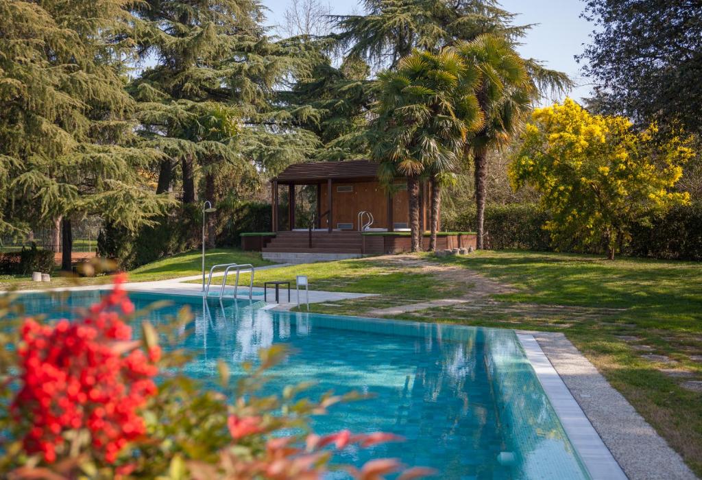 Bazén v ubytování Hotel Garden Terme nebo v jeho okolí
