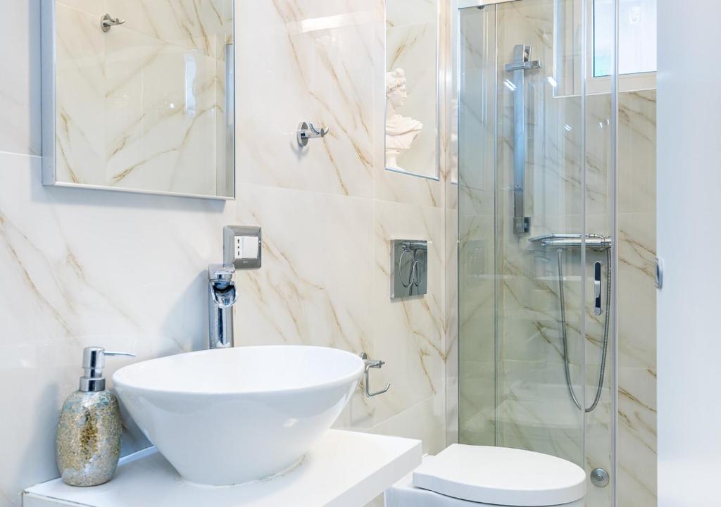 Kúpeľňa v ubytovaní ELEGANT SUITE - in centro PortaNuova