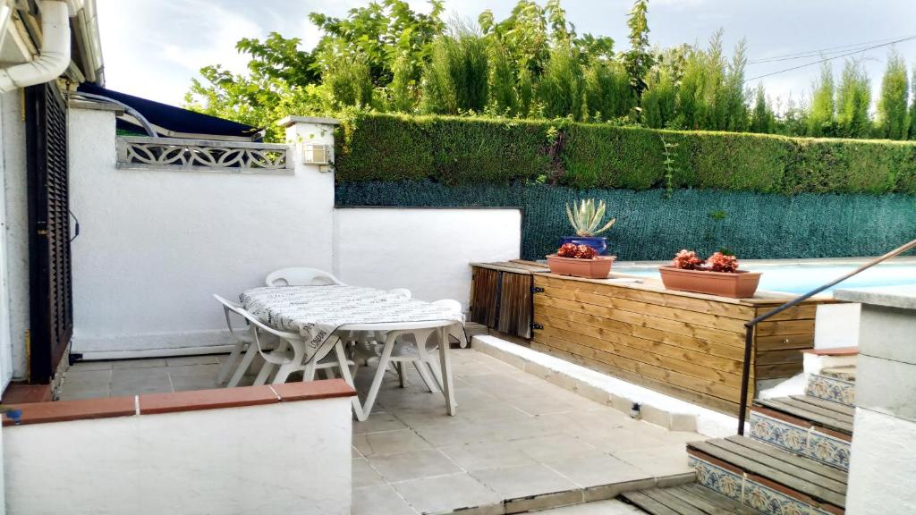 Balkón nebo terasa v ubytování VACAY Villa Armallada, descanso perfecto, en la Costa Brava, L'Escala!