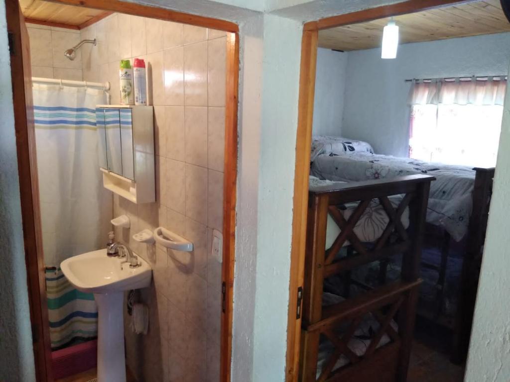 Kylpyhuone majoituspaikassa Nomade Mountain House
