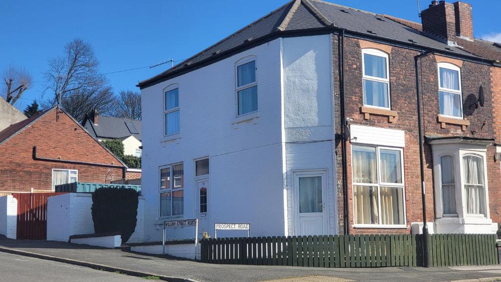 William Street North in Chesterfield, Derbyshire, England