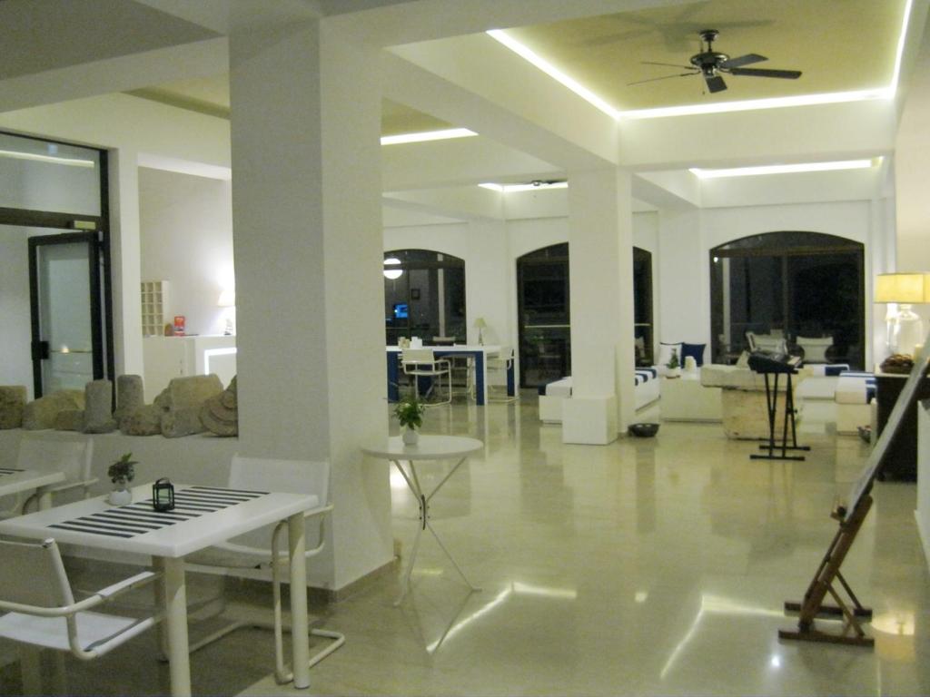 Posezení v ubytování Apollon Resort