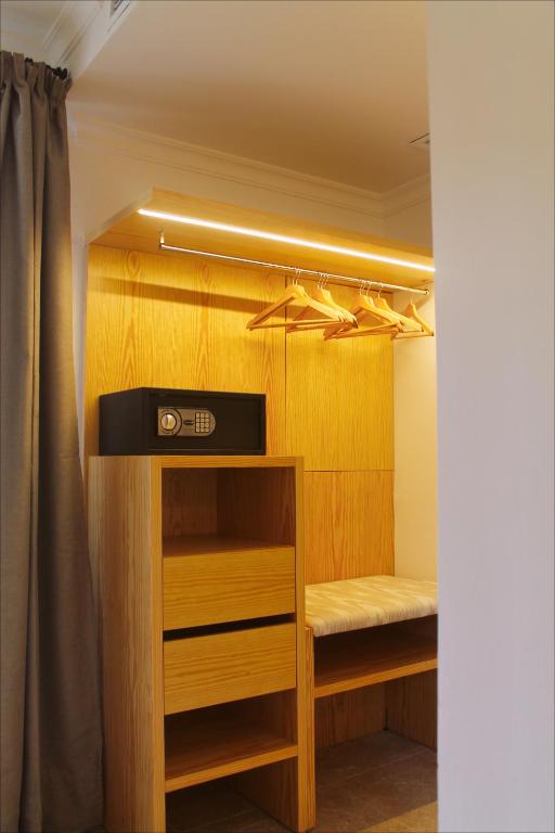 Postel nebo postele na pokoji v ubytování Sóller Center
