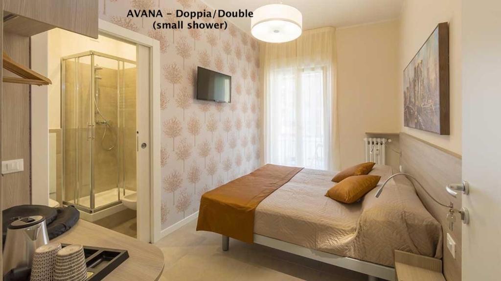 Postel nebo postele na pokoji v ubytování B&B Fablas