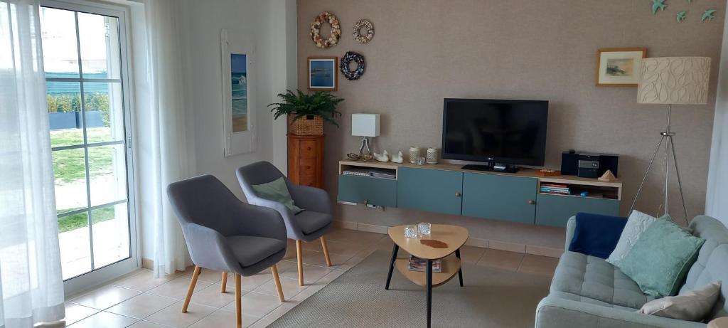 TV a/nebo společenská místnost v ubytování Apartment Vista Verde
