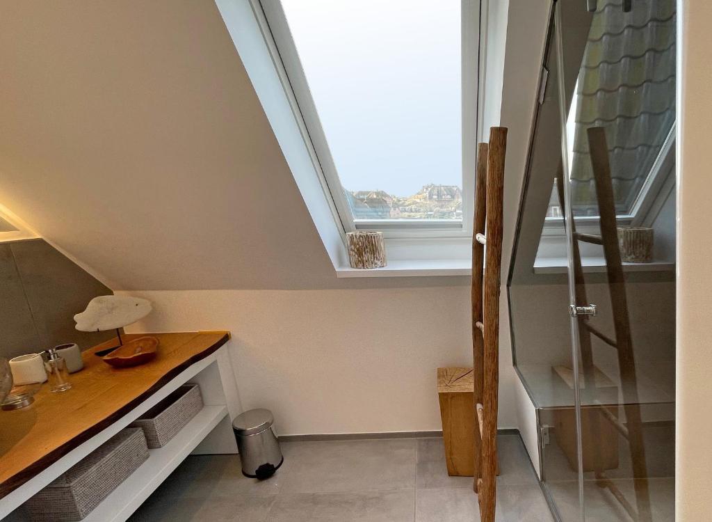 Koupelna v ubytování Ferienwohnung Wattteufel
