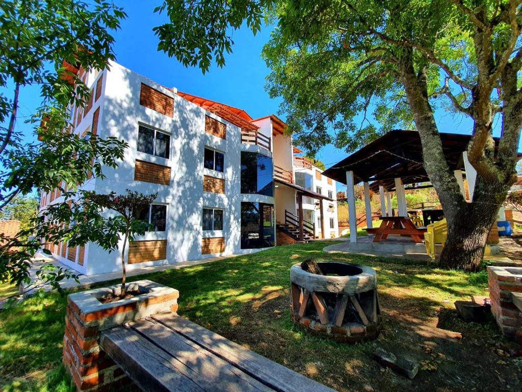 Budova, kde se apartmán nachází