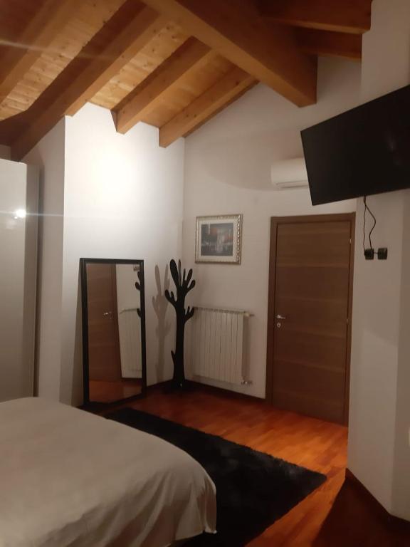 Postel nebo postele na pokoji v ubytování Il giardino di Pietro