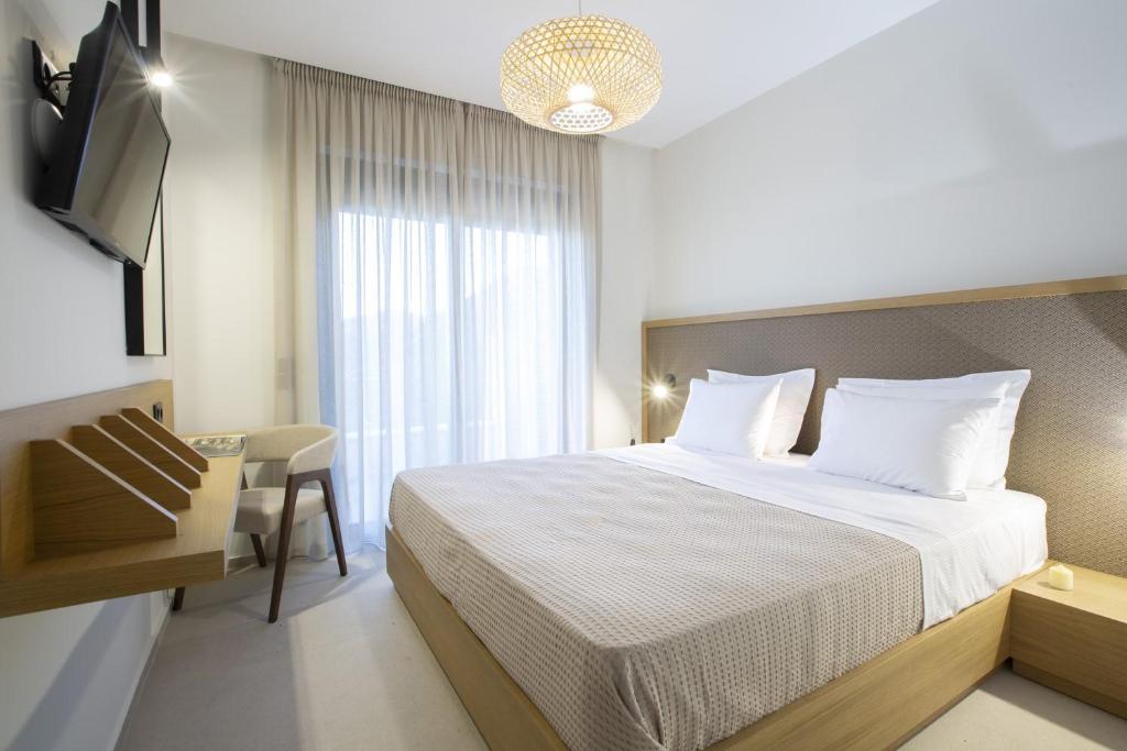 Postel nebo postele na pokoji v ubytování Inorato - Luxury Villa with Private Swimming Pool