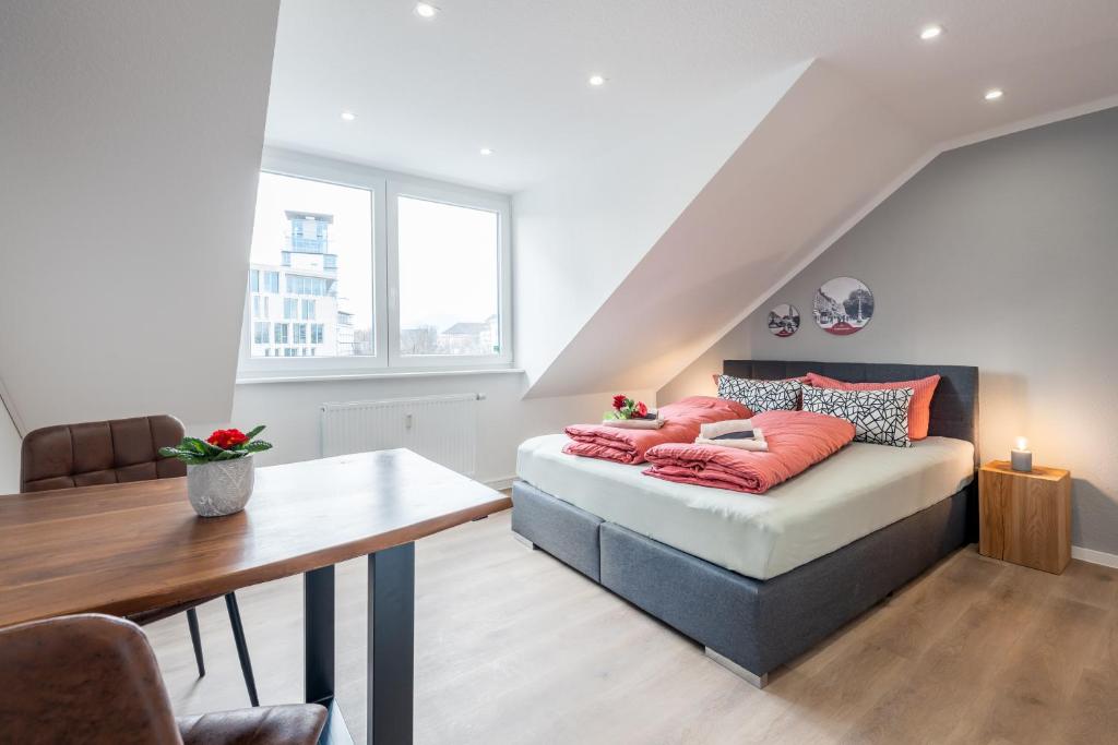 Wohnen auf Zeit - Innenstadt-Appartements - Apartamento Estudio En El 4to Piso F35-404