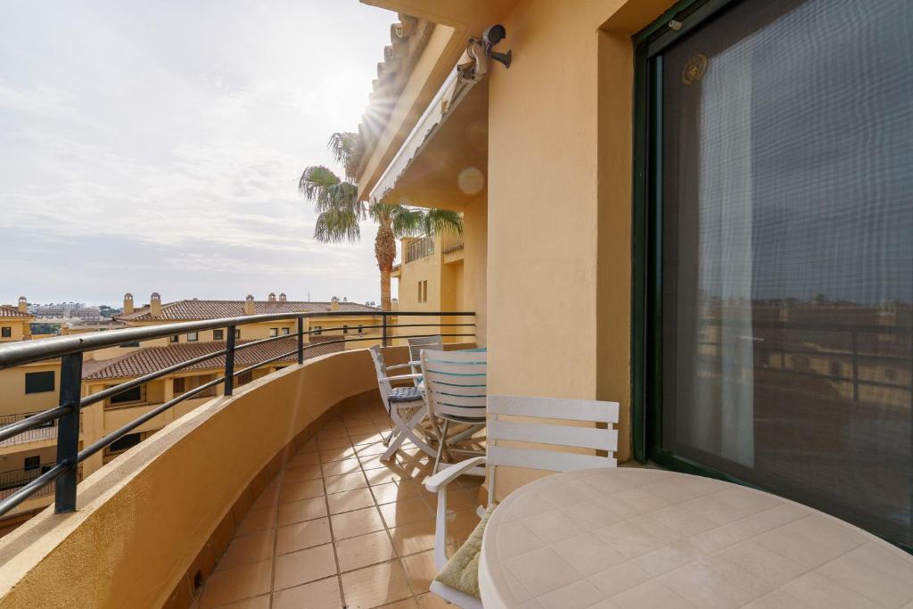 Balkon lub taras w obiekcie CT 139 - Cumbres de Riviera - Penthouse
