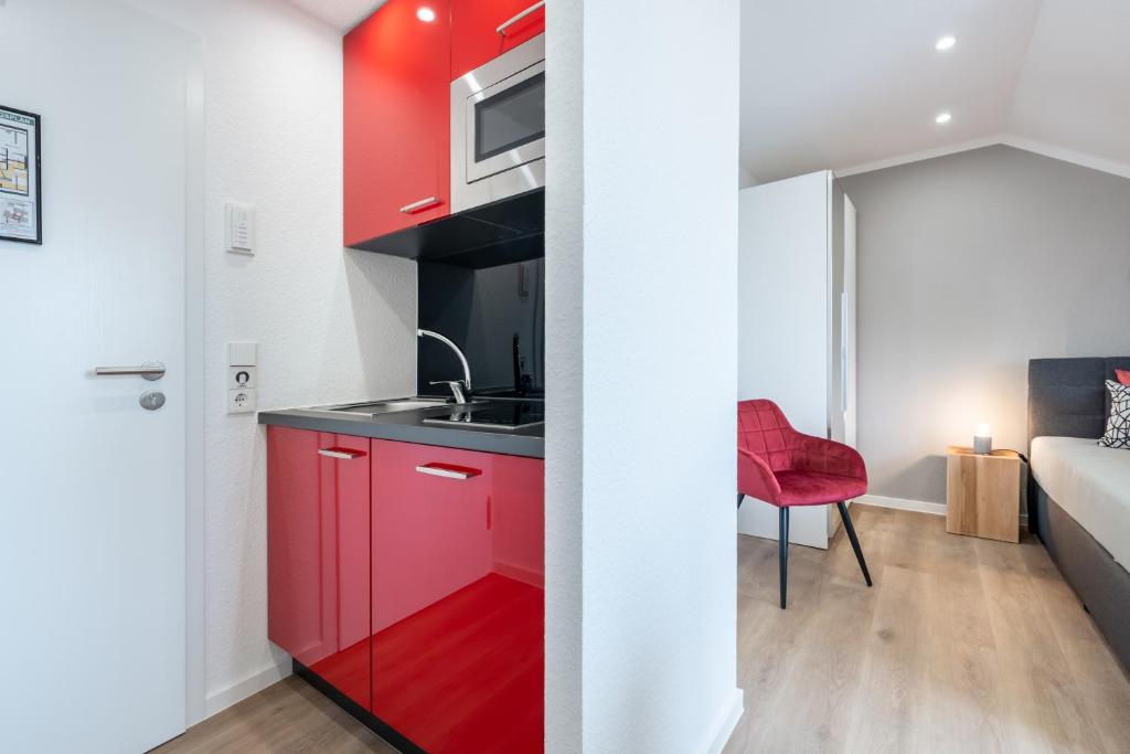Wohnen auf Zeit - Innenstadt-Appartements - Apartamento Estudio En El 4to Piso F35-405