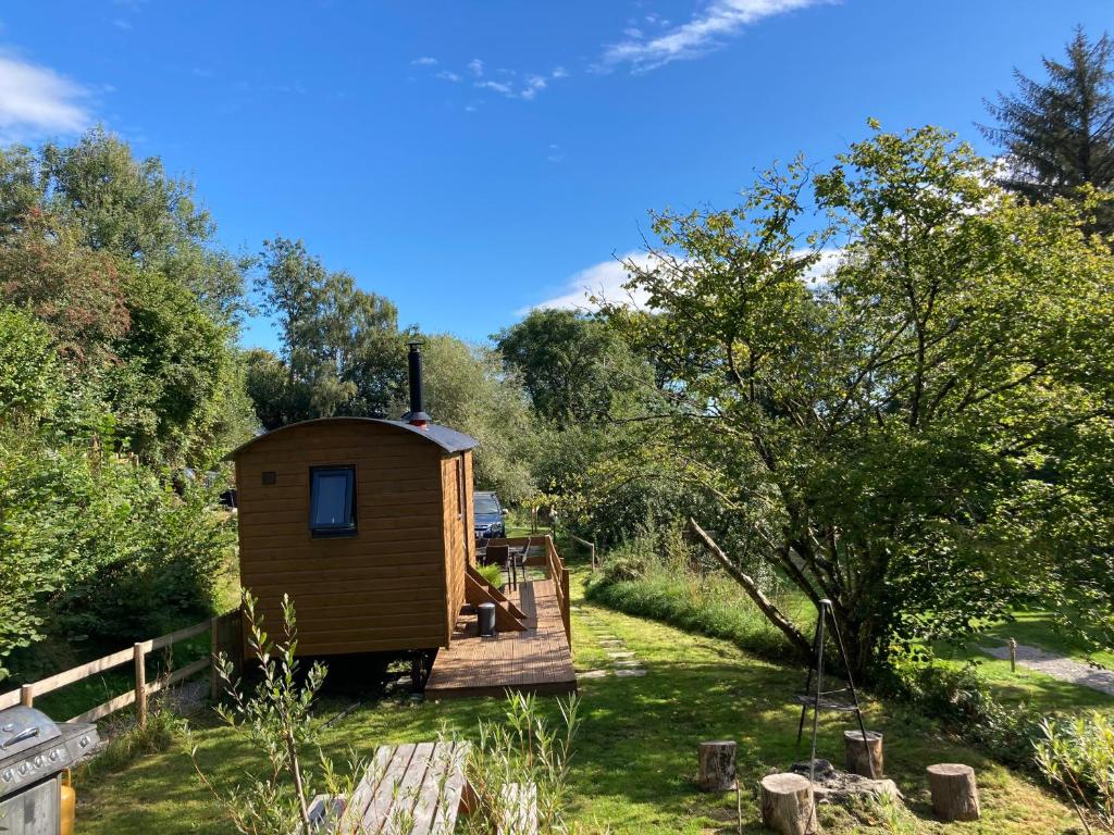Zahrada ubytování Herdwick Shepherd Hut