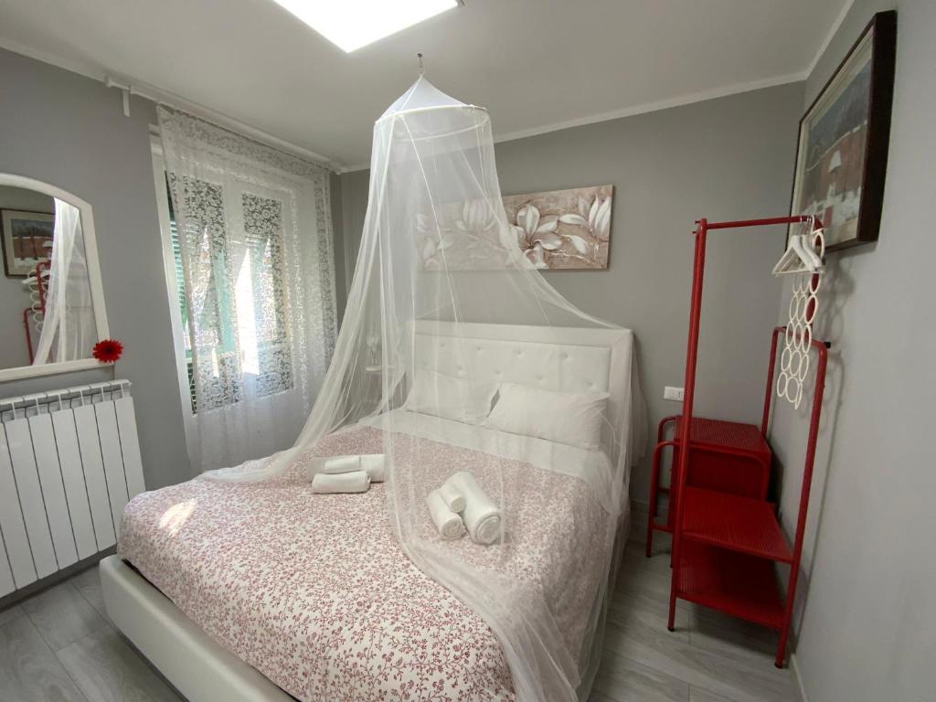 Posteľ alebo postele v izbe v ubytovaní CASA CAMELIE