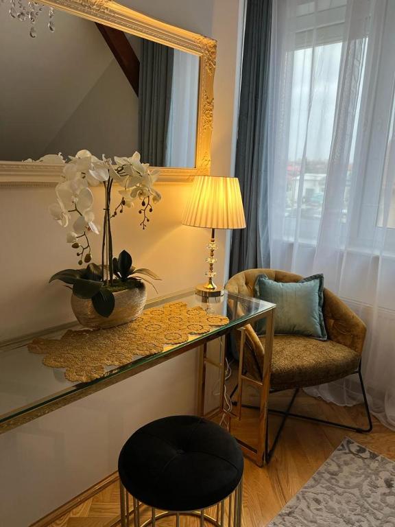 Posedenie v ubytovaní Comfort Zone Ostróda Villa Apartment C