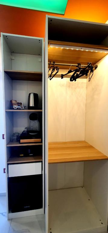 Kuchyň nebo kuchyňský kout v ubytování Ercolano Luxury Suite
