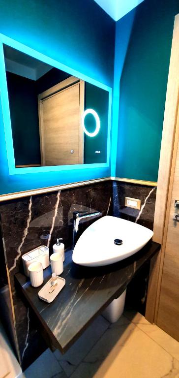Koupelna v ubytování Ercolano Luxury Suite