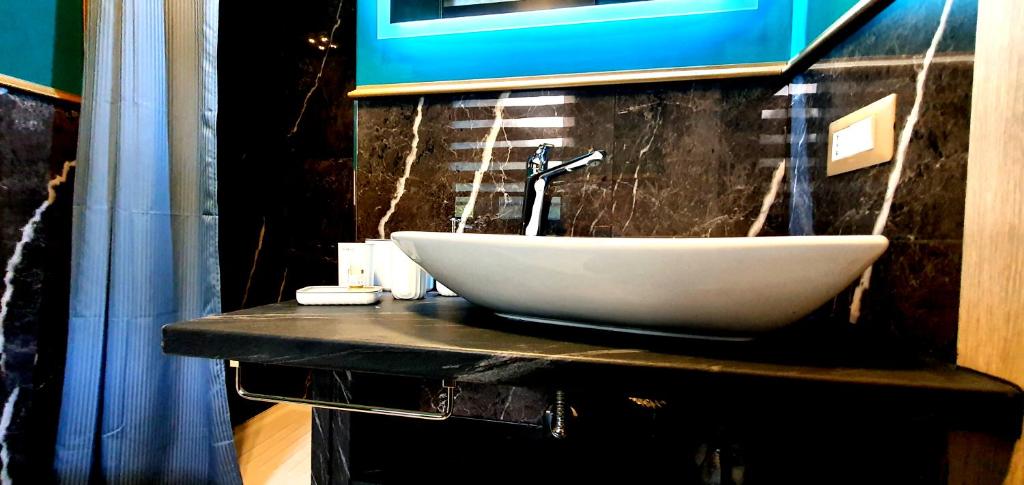 Koupelna v ubytování Ercolano Luxury Suite